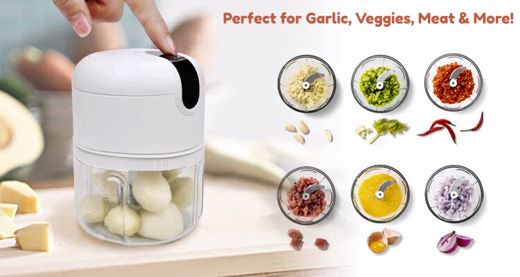Chop Master Pro- Portable Mini Food Processor