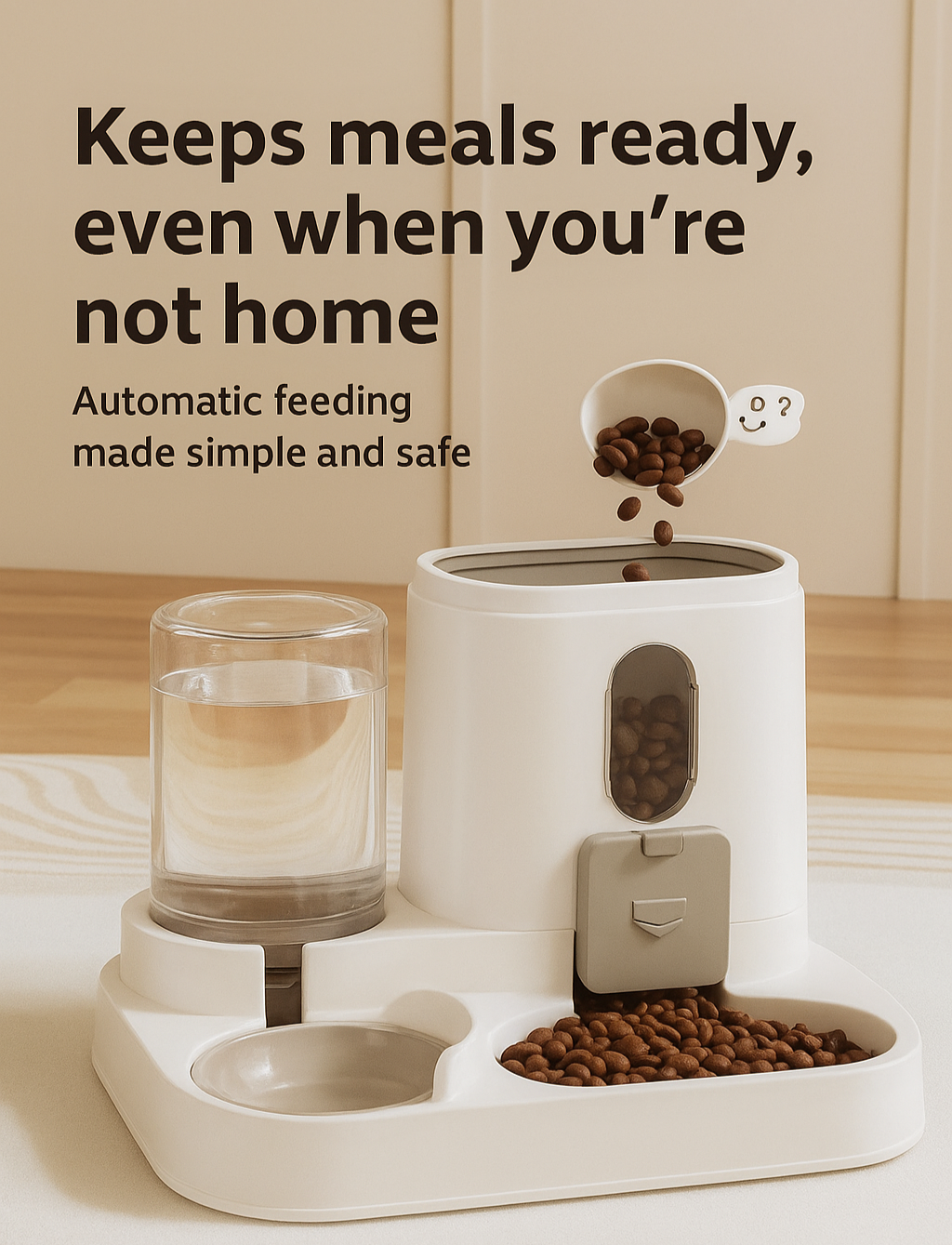 Feed Well Pro - Auto Feeder and Water Dispenser